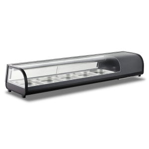 HLADILNA VITRINA, SUSHI-613 BLACK